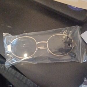 Gold Round Frame Glasses